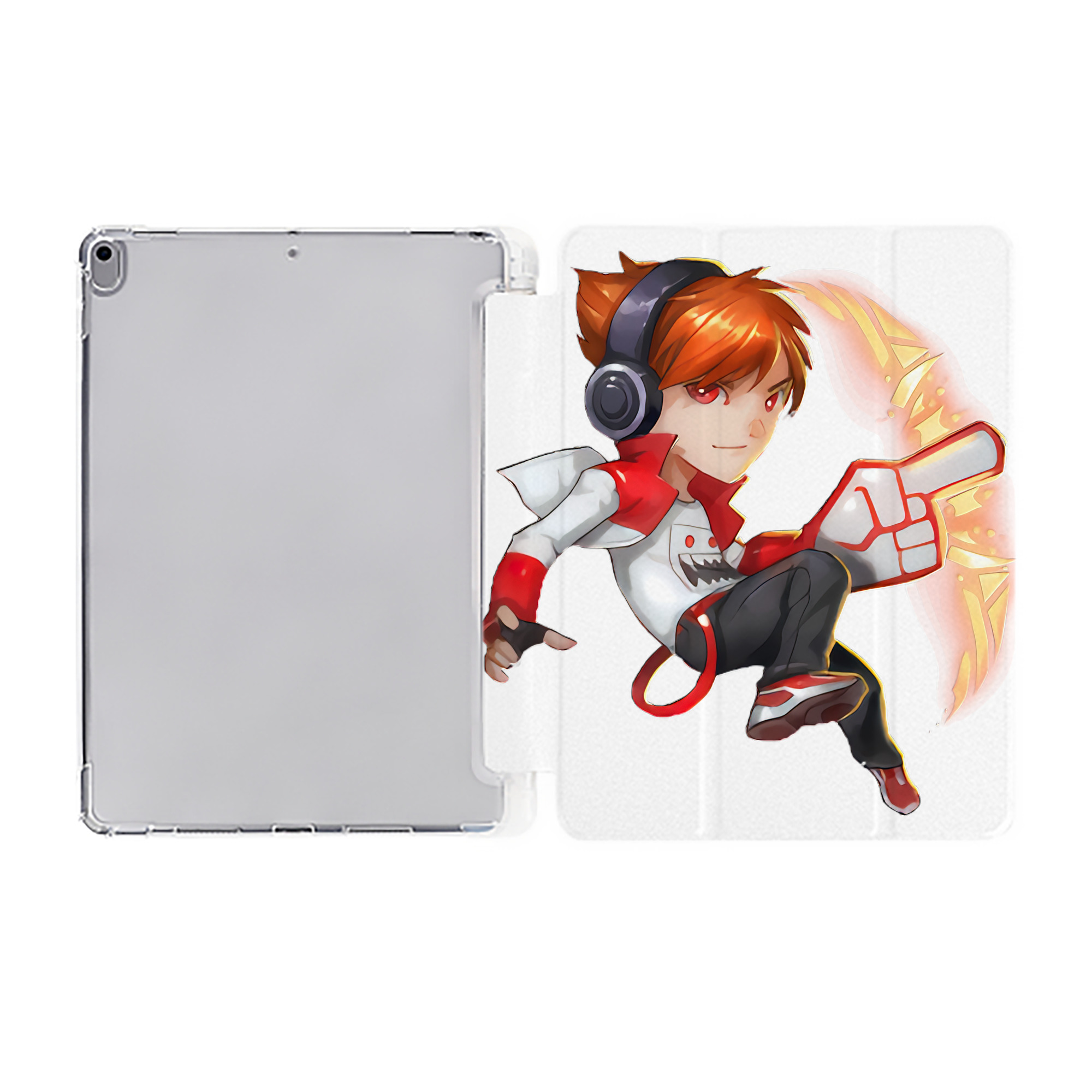 （画像用） リーグ・オブ・レジェンド League of Legends LOL IPad ケース ペン収納付き 三つ折りスタンド PUレザー×シリコン 対応機種9.5/10.5/10.9インチ